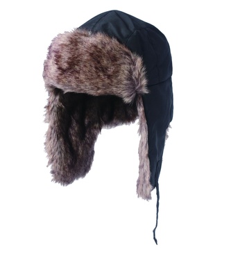 AVIATOR CAP čepice SVĚTLE ŠEDÁ - S/M