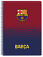 Sešit - blok A5 v kroužkové vazbě FC Barcelona: vzor 12029 (15,5 x 22 cm) 80 listů