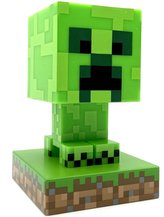 Dekorativní svítící plastová figurka Minecraft: Creeper (výška 10 cm)