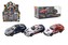 Auto závodní kov/plast 8,5cm na zpětné natažení mix barev v krabičce 10x4,5x5cm 48ks v boxu