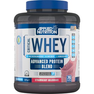 Critical Whey - Applied Nutrition - jahodový milkshake - 900 g