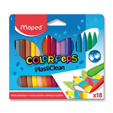 Maped - Pastely Color´Peps Plasticlean 18 ks