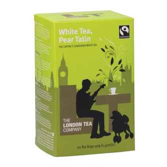 Fairtrade bílý čaj s hruškou White tea & Pear Tatin 20ks*