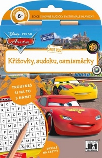Krížovky, sudoku, osemsmerovky Autá