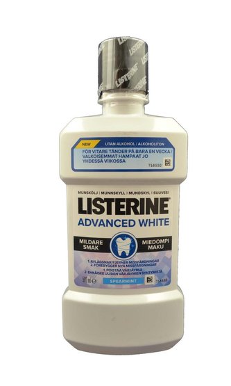 Listerine 500ml Advanced White
