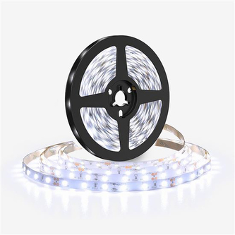 LED pásek 12V 2835 120LED/m IP20 max. 10W/m bílá studená (cívka 5m) SOLIGHT WM610