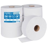 Toaletní papír Jumbo PrimaSoft 230, 2vr., 75% bělost