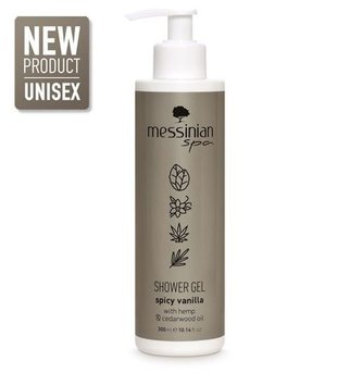 Messinian Spa Sprchový gel smyslná vanilka (s pumpičkou) 300 ml