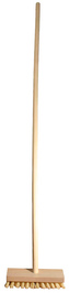Rejžák dřevěný podlahový s holí 130 cm