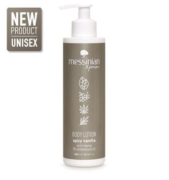 Messinian Spa Tělové mléko smyslná vanilka (s pumpičkou) 300 ml