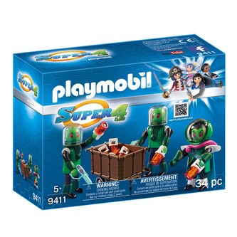 Obyvatelia Sykronie Playmobil, Super 4, 34 dielikov