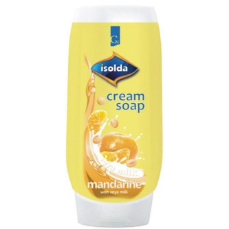 ISOLDA MANDARINKA, krémové sprchové mýdlo, 500ml