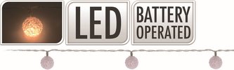 Světla vánoční LED 10 kouliček