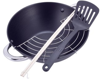 Pánev WOK litina 4,5l s pokličkou