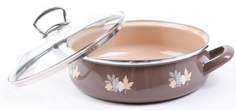 Rendlík smalt 24 cm / 4 l s poklicí elegant LÍSTKY