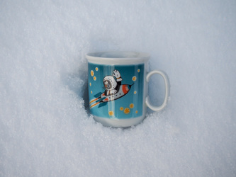 Hrnek 245 ml KRTEČEK S RAKETKOU