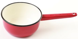 Rendlík smalt 1,5 l s rukojetí ELEGANT RED 17 cm