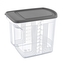 Dóza zásobnice 2,5 l/21x16,5x13 cm dávkovací plast