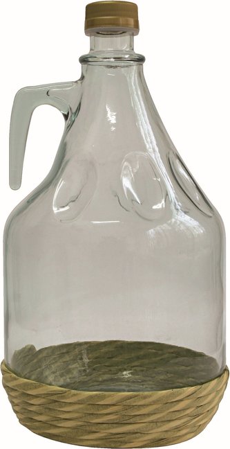 Demižon 3 l s výpletem