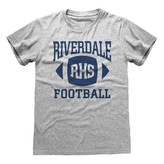 Pánské tričko Riverdale: Football (M) šedé bavlna