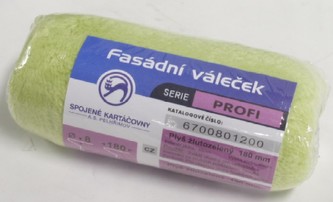 Váleček fasádní 180mm žlutý PROFI