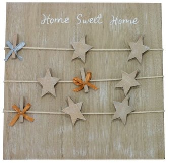 Tabule na vzkazy s kolíčky HOME SWEET HOME