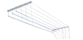 Sušák Ideál 200 cm stropní 6 tyčí