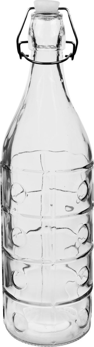 Láhev s pákovým uzávěrem 1 l hrášek