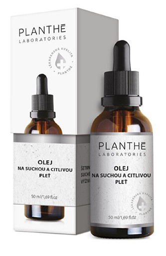 PLANTHÉ Laboratories Olej na suchou a citlivou pleť 50 ml