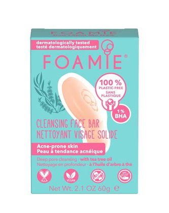 Foamie Čisticí mýdlo pro aknózní pleť Deep Pore Cleansing (Cleansing Face Bar) 60 g woman