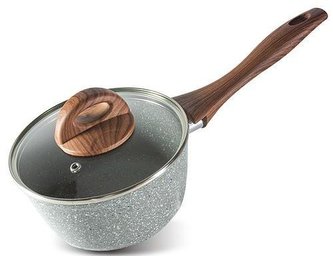 Rendlík s rukojetí 16 cm / 1,2 l s poklicí MagicHome Marble L