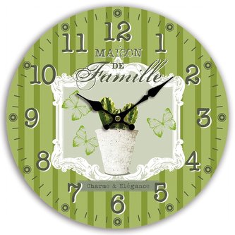 Hodiny nástěnné Kaktus