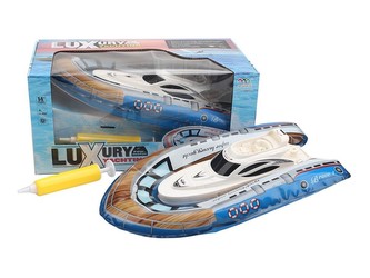 Nafukovací čln s pumpičkou, na batérie, 20,5 cm