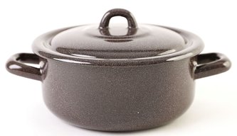 Rendlík smalt 5,5 l s poklicí Olymp hnědý granit