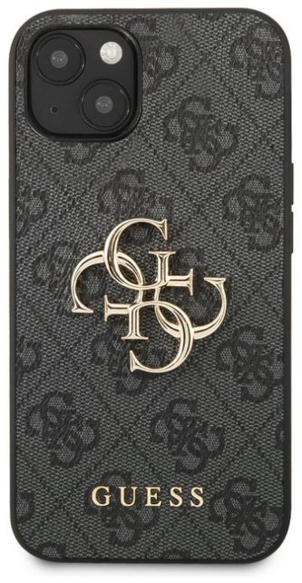 Guess Big 4G Metal Logo Case iPhone 13, Grey