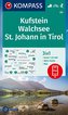 KOMPASS Wanderkarte Kufstein, Walchsee, St. Johann in Tirol 1:25 000  LZ bis 2026