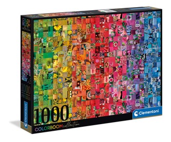 Clementoni Puzzle Color Boom - Koláž 1000 dílků