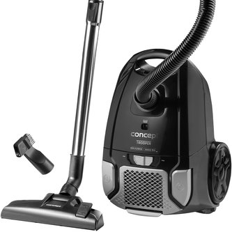 VP8091 Sáčkový vysavač 700 W Trooper černý