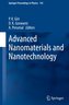 Advanced Nanomaterials and Nanotechnology
