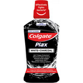 Colgate Plax ústní voda White + charcoal 500 ml