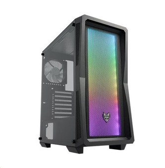 Fortron skříň Midi Tower CMT212 Black, A.RGB light bar Fortron skříň Midi Tower CMT212 Black, A.RGB light bar
