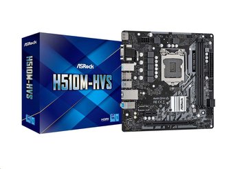 ASRock MB Sc LGA1200 H510M-HVS, Intel H510, 2xDDR4, 1xHDMI, 1xVGA, mATX