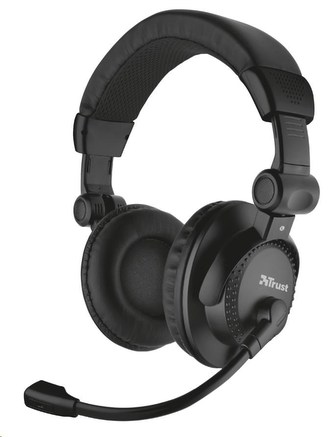 TRUST sluchátka COMO HEADSET FOR PC AND LAPTOP