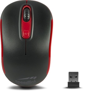 SPEED LINK myš bezdrázová SL-630013-BKRD CEPTICA MOUSE - WIRELESS USB, BLACK-RED