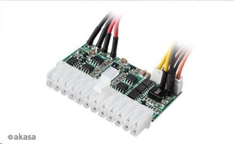 AKASA adaptér AK-PE150-05, 150W DC-to-DC ATX, 4-pin DIN