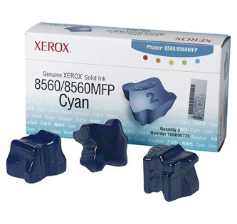 Xerox Genuine Solid Ink pro Phaser 8560 Cyan (3 STICKS)