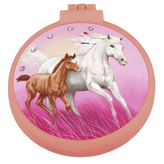 Skládací kulatý hřeben Miss Melody, Black Angel, Miss Melody, Pelly, oranžový