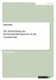 Die Entwicklung der Rechtschreibkompetenz in der Grundschule