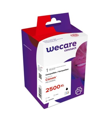WECARE ARMOR cartridge pro CANON, MAXIFY iB4050, MB5050, MB5350 (PGI2500XL) černá, 76ml  2650 str