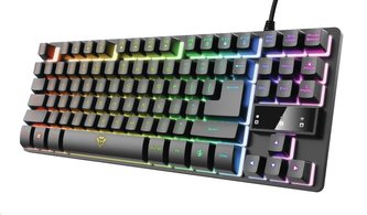 TRUST herní klávesnice GXT833 THADO, membránová, USB, US